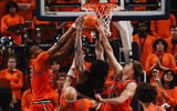 UVa center Ugonna Oyenso and guard Dallin Hall
