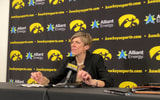 The Hawkeyes defeated the Wolverines on Sunday afternoon.