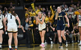 The Hawkeyes defeated the Wolverines on Sunday afternoon in Iowa City. (Photo by Dennis Scheidt)