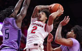 Rutgers Basketball guard Lino Mark versus Washington 2026