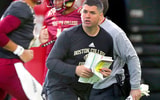 Boston College QB Coach Jonathan DiBiaso