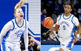 Clara Strack (left) and Tonie Morgan | Morgan Simmons, UK Athletics