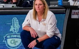 Georgia Tech women's head coach Karen Blair