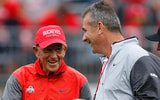 Lou Holtz, former Ohio State coach Urban Meyer