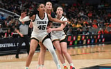 The Hawkeyes advanced at the Big Ten Tournament with a win over Illinois. (Photo by Dennis Scheidt)