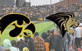 A play-by-play recap of the matchup between the Hawkeyes and Lions.