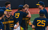 West Virginia baseball celebrates