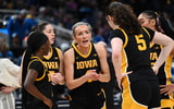 The Hawkeyes fell to UCLA on Sunday. (Photo by Dennis Scheidt)