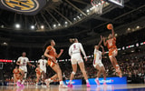 Texas Longhorns forward Madison Booker (35) makes a lay up against the South Carolina Gamecocks during the first half at Bon Secours Wellness Arena. Mandatory Credit: Jim Dedmon-Imagn Images