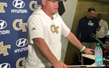 Georgia Tech head coach Brent Key on first day of Spring Practice 2026