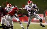 Kenneth Dixon runs again Louisiana-Lafayette in 2014.