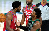 Marcus Smart and Joel Embiid