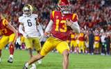 caleb-williams-becomes-first-usc-trojans-quarterback-in-25-years-to-rush-for-three-touchdowns-notre-dame-fighting-irish-pac-12-college-football-heisman-trophy