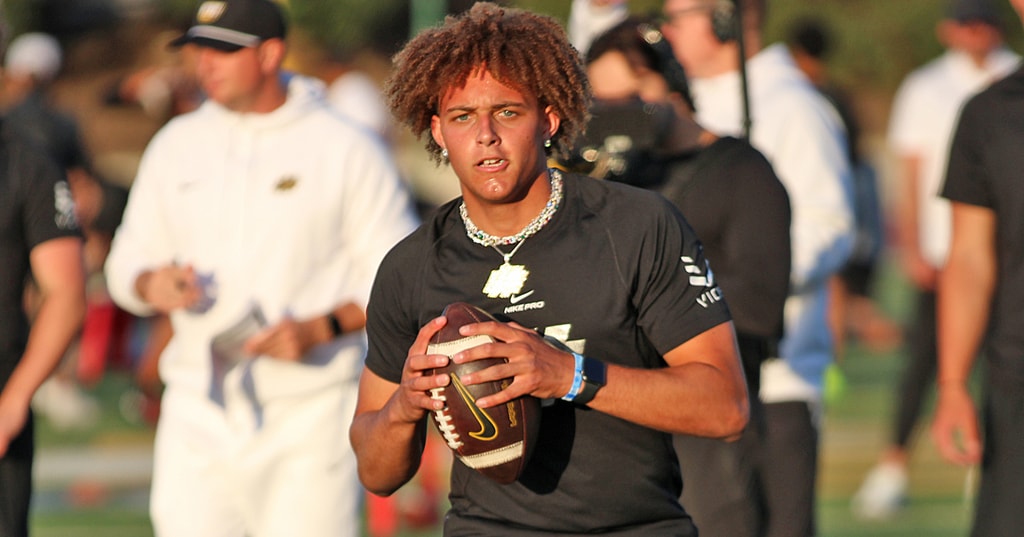 Mizzou QB commit Braylen Warren makes strong cross-body throw in win: Future Tigers