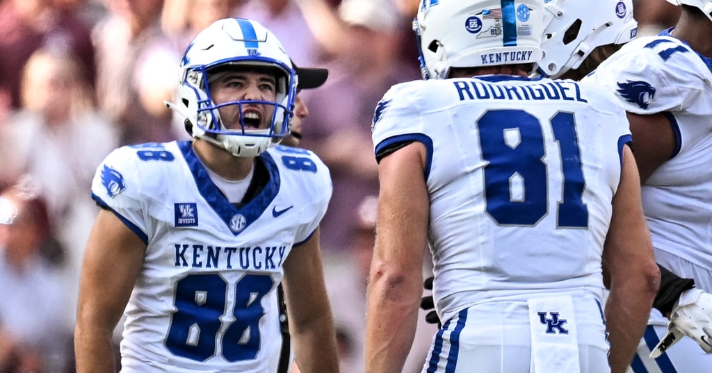 Will Stein fully trusted Adam Zouagui to drill Kentucky’s huge 4th quarter field goal