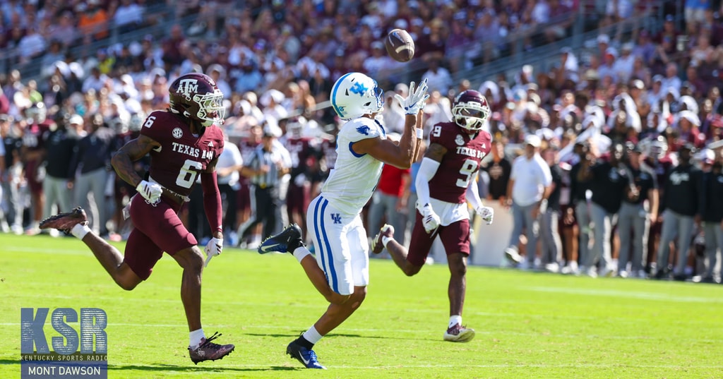 Kentucky is One of the 10 Most-Watched College Football Teams in America