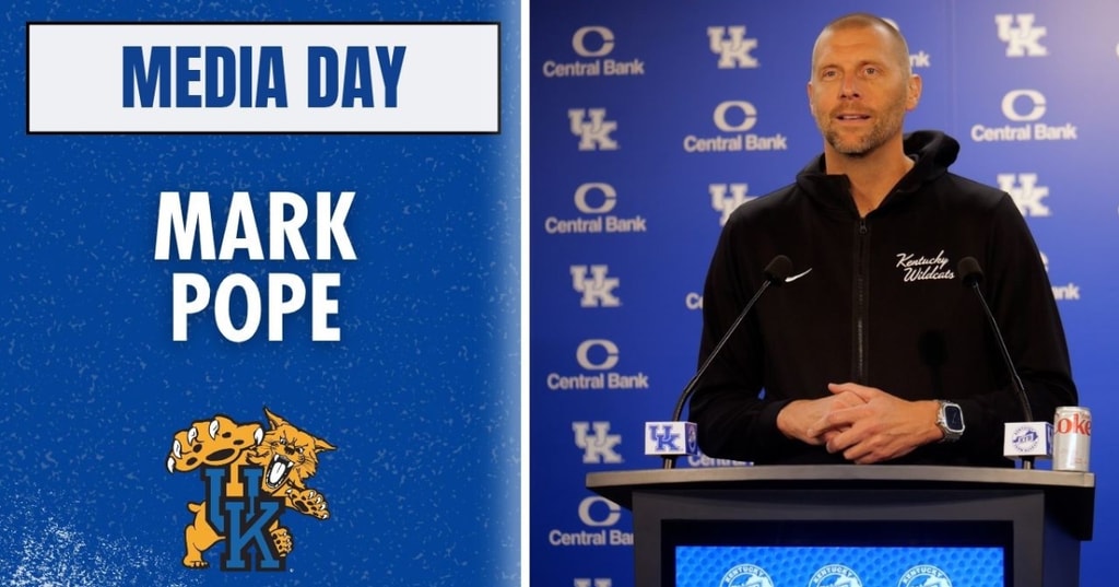 WATCH: Mark Pope’s Media Day Press Conference