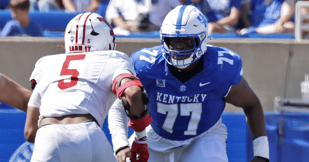 Toughness is the Standard for Tegra Tshabola and the Kentucky Offensive Line