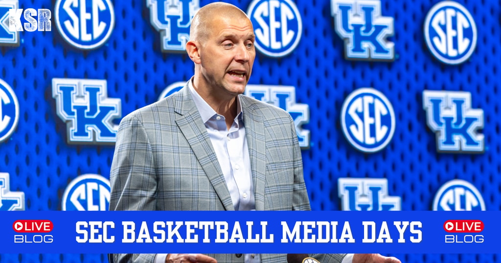 LIVE BLOG: KSR takes on SEC Basketball Media Days (Day 2)