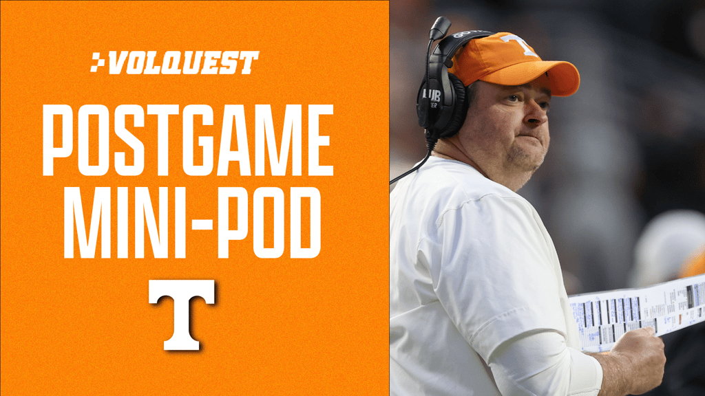Volquest Postgame Mini-Podcast: Tennessee goes Lunar and controls Tide 26-10