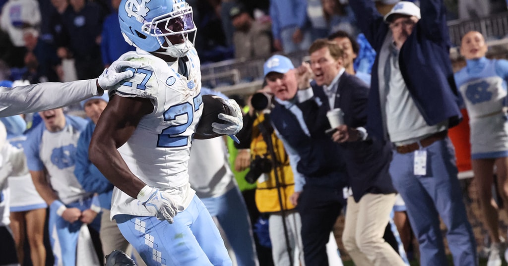 Photos: UNC celebrates rivalry win over Duke, reclaims victory bell