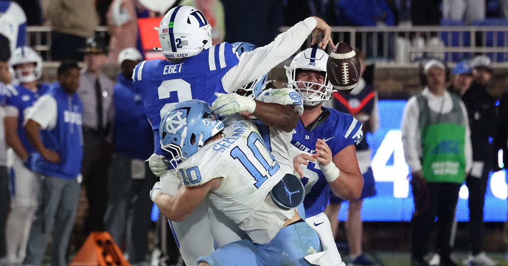 Photos: UNC celebrates rivalry win over Duke, reclaims victory bell