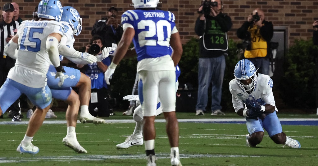 Photos: UNC celebrates rivalry win over Duke, reclaims victory bell