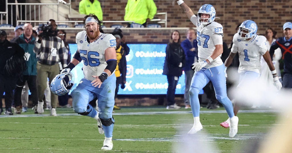 Photos: UNC celebrates rivalry win over Duke, reclaims victory bell