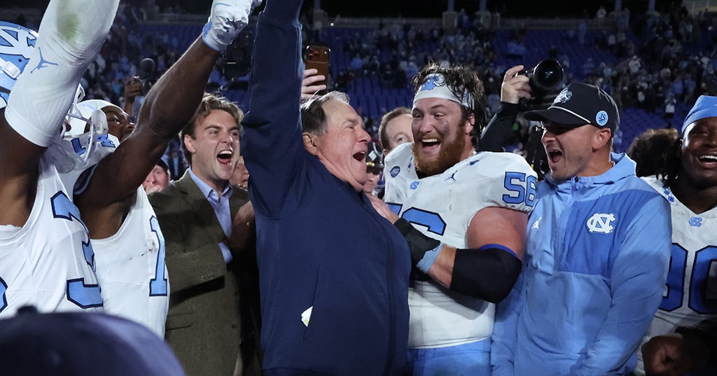 Photos: UNC celebrates rivalry win over Duke, reclaims victory bell
