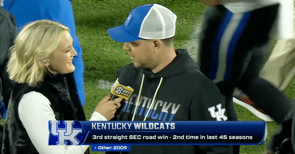 Will Stein Offers Classy Response to Sideline Reporter’s Viral Mistake
