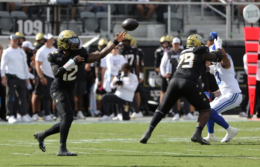 Quarterback Size Keyone Jenkins Remains UCF Starting QB