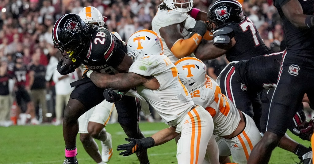 Hubbs Five: What I learned in Tennessee's 27-24 loss to South Carolina