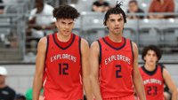 Photo of Cameron (left) and Cayden Boozer by Mark J. Rebilas | USA TODAY Sports