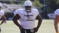 Caleb Tucker by Mick Walker -- Lettermen Row --