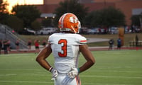 Noble Johnson during his game in Rockwall.
