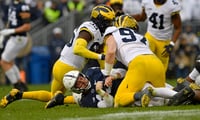 Michigan football David Ojabo Aidan Hutchinson