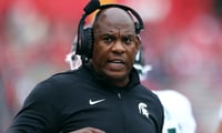 mel-tucker-on-rumors-contract-extension-with-michigan-state-big-ten-football-lsu-tigers