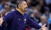 Michigan basketball coach Juwan Howard
