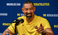 Michigan basketball coach Juwan Howard