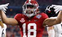 Slade Bolden returning to Alabama to catch passes from Bryce Young at Pro Day