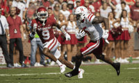 Nebraska wide receiver Omar Manning (Scott Bruhm/Nebraska Communications)