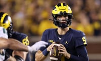 Michigan quarterback J.J. McCarthy