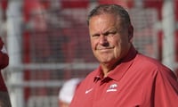 sam-pittman-arkansas-looking-ahead-texas-am-caused-close-call-missouri-state-bears