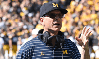 Michigan coach Jim Harbaugh