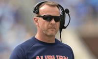 Coach Bryan Harsin during Auburn vs Ole Miss (Todd Van Emst/AU Athletics)