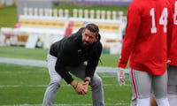 Brian Hartline by Matt Parker -- Lettermen Row