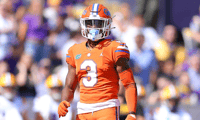 Florida Gators cornerback Jason Marshall lines up against LSU in 2021