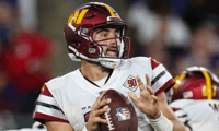 Washington Commanders QB Sam Howell