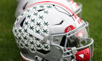Ohio State helmet by Michael Reaves/Getty Images