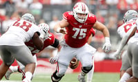 Joe Tippmann, Wisconsin Badgers offensive lineman